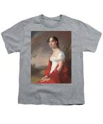 Portrait of Mary Sicard David Tote Bag by Thomas Sully - 13 x 13
