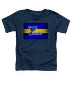 St Louis Blues Kids T-Shirt by Joe Hamilton - Fine Art America