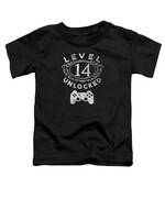 Level 14 Unlocked Dabbing French Bulldog Gamer 14th Birthday Premium T-Shirt