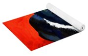 Boston Terrier Dog Painting Prints Yoga Mat Boston Terrier Dog Painting Prints Yoga Mat