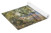 An Artist Painting By The Sea Yoga Mat An Artist Painting By The Sea Yoga Mat