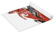 Michael Jordan Chicago Bulls Pixel Art 10 Yoga Mat Michael Jordan Chicago Bulls Pixel Art 10 Yoga Mat