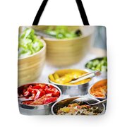 Salad Bowls With Mixed Fresh Vegetables Zip Pouch by JM Travel