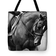 Elegance - Dressage Horse Tote Bag by Michelle Wrighton