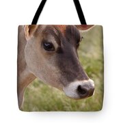 Jersey Cow Portrait Tote Bag