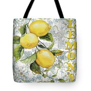 Lemons on Damask Painting by Jean Plout - Fine Art America