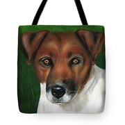 Otis Jack Russell Terrier Tote Bag by Michelle Wrighton