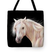 Pretty Palomino Pony Painting Tote Bag by Michelle Wrighton