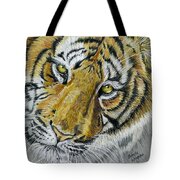Tiger Painting Tote Bag