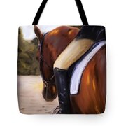 Waiting Our Turn Tote Bag by Michelle Wrighton