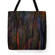 Ghost Trees At Sunset - Abstract Nature Photography Tote Bag by Michelle Wrighton