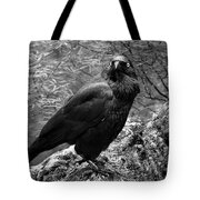 Nevermore - Black And White Tote Bag