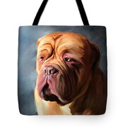 Stormy Dogue Tote Bag by Michelle Wrighton