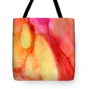 Abstract Painting - In The Beginning Tote Bag by Michelle Wrighton