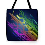 Circuit Board Tote Bag Circuit Board Tote Bag