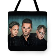 Depeche Mode Painting Tote Bag by Paul Meijering - Fine Art America