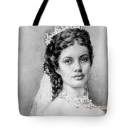 WWII UK ATA Female Pilot featured by Angelina Jolie Tote Bag by