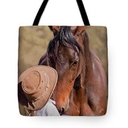 Gentle Giant Tote Bag by Michelle Wrighton