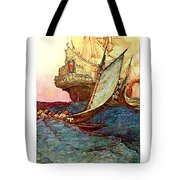 Howard Pyle An Attack On A Galleon Giclee Canvas Print Paintings Poster