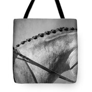 Shades Of Grey Fine Art Horse Photography Tote Bag by Michelle Wrighton