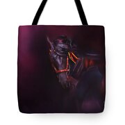 Spanish Passion - Pre Andalusian Stallion Tote Bag by Michelle Wrighton