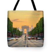 Champs-Elysees Film Festival Canvas Tote Bag - Paris Franco
