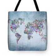 Traveler world map Photograph by Delphimages Map Creations - Fine Art ...