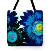 Aesthetic Sunflower on Light Blue Tote Bag for Sale by Rocket-To-Pluto