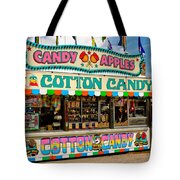 Cotton Candy Carnival Vinyl Tote