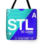STL St. Louis Luggage Tag I Greeting Card by Naxart Studio