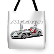 Mercedes-Benz SLR McLaren Stirling Moss Tote Bag by Vladyslav