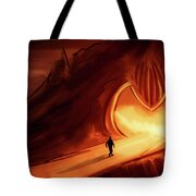 Gate of Hell - Tote Bag Product by Matthias Zegveld