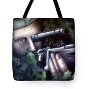 The Sniper - Tote Bag Product by Matthias Zegveld