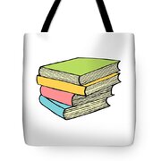 Books Because Reality Is Overrated 12 Canvas Tote Bag