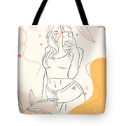 Selfie - girl taking selfie art panting taking pic Carry-All Pouch by  GoMeans