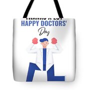 National Doctors Day Gift For Hero Celebration Thank You Happy Doctors Day  Art Print 