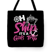 Cruising Rules Get Ship Faced Funny Cruise Tote Bag