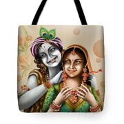 Radha Krishna the epitome of eternal love Indian art Digital Art by ...