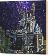 The Magic Castle. Wood Print