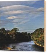 The River Beauly Wood Print
