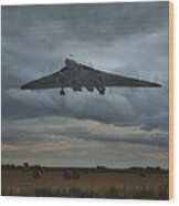 Vulcan Bomber Wood Print