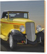 1933 Ford Cabriolet Wood Print