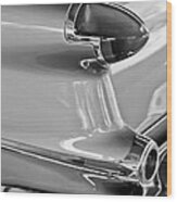 1956 Oldsmobile Taillight Wood Print