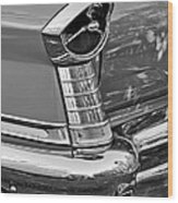 1957 Oldsmobile 98 Starfire Convertible Taillight Wood Print