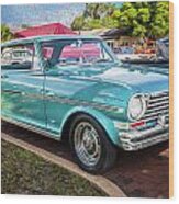 1963 Chevy Ii Nova 102 Wood Print
