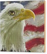 American Eagle #1 Wood Print