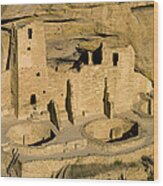 Anasazi Ruins Mesa Verde Np Colorado #1 Wood Print