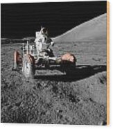 Apollo 17 Lunar Roving Vehicle #1 Wood Print
