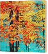 Autumn Tapestry #1 Wood Print