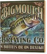 Bigmouth Brewing #1 Wood Print